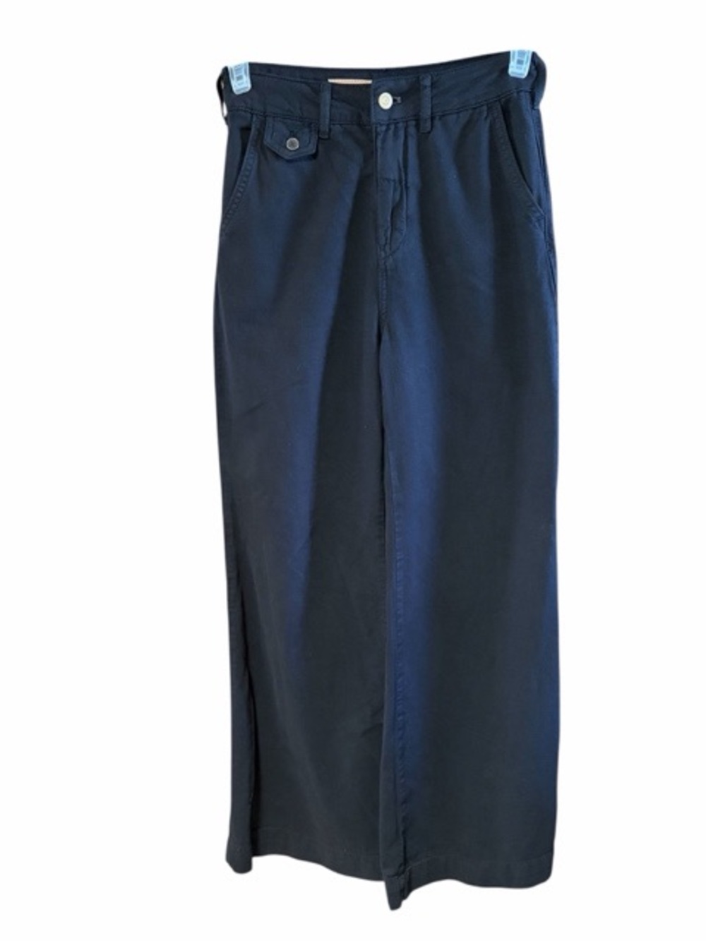 Anthropologie Pilcro High Rise Wide Leg Black Pants - Picture 2 of 9